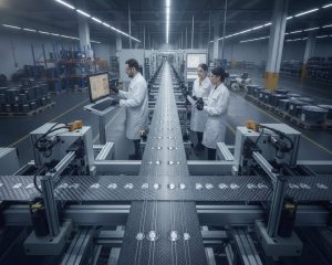 Down-Feed Mechanics in a Advanced Fiber Draw Tower