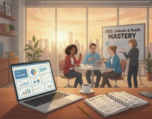 Affordable SEO Expert on Using LinkedIn and Reddit for AEO